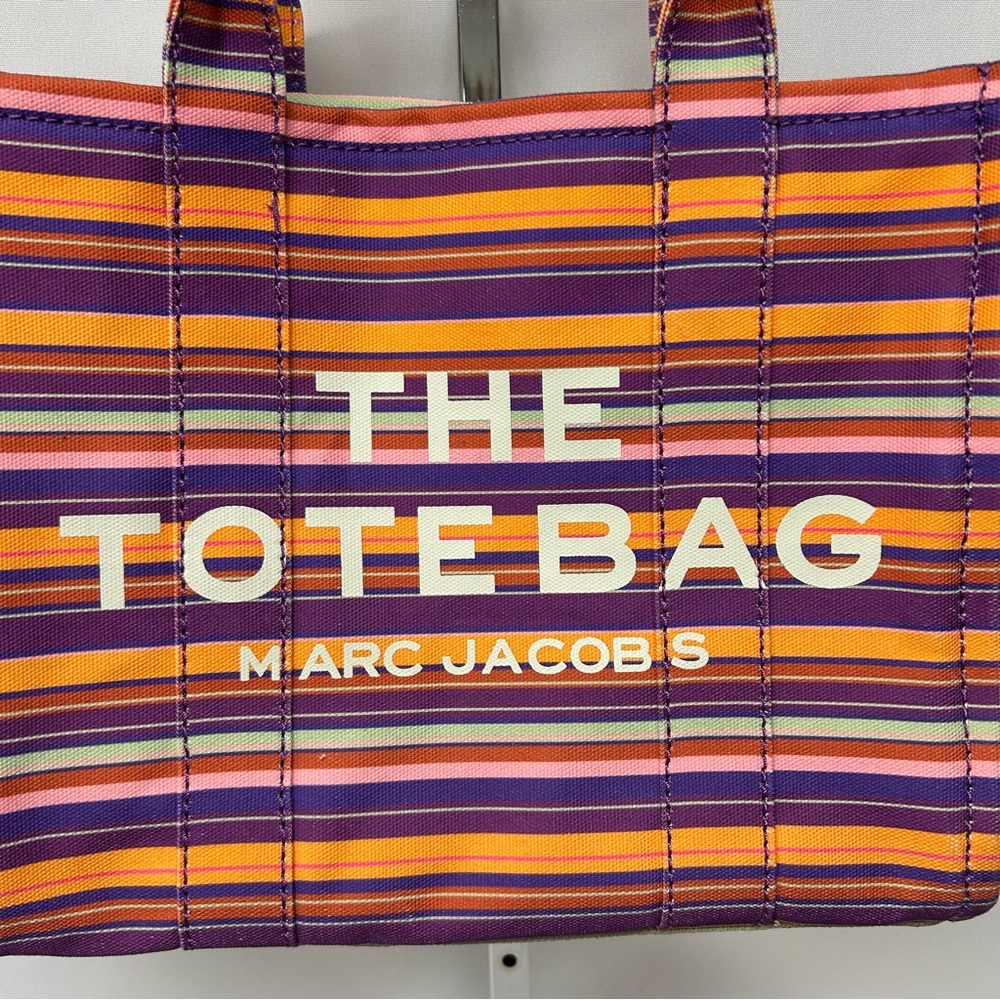 Marc Jacobs Vibrant Striped Tote - Picture 3 of 9